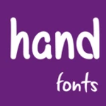 Logo of Hand Fonts android Application 